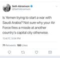 Is Yemen trying to start a war.jpg