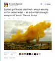 Fake chlorine ammonium nitrate explosion in Daraa 2015.jpeg