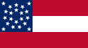 Flag of the Confederate States (Fields of Gray).svg