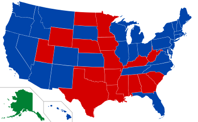 2000 Republican Primary Results (President Powell).svg