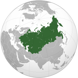 Soviet Union (orthographic projection) revised (New Union).svg