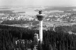 Puijon torni vuonna 1963