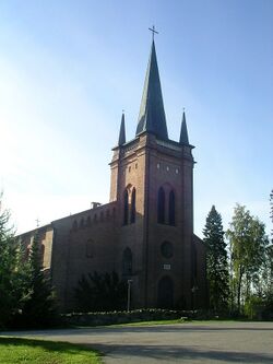 Someron kirkko vuodelta 1859.