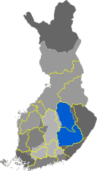 Historical province of Savonia, Finland.svg
