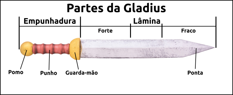 Partes de uma Gladius