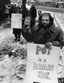 New York City 1964 Dec 27 Allen Ginsberg, marijuana rally.jpg