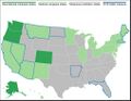 2016 marijuana map of USA before election.jpg