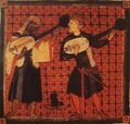 Christian and Muslim playing lutes 13th century Spain.jpg