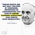 Pope Francis on unfair economic structures that create huge inequalities. 2009.png