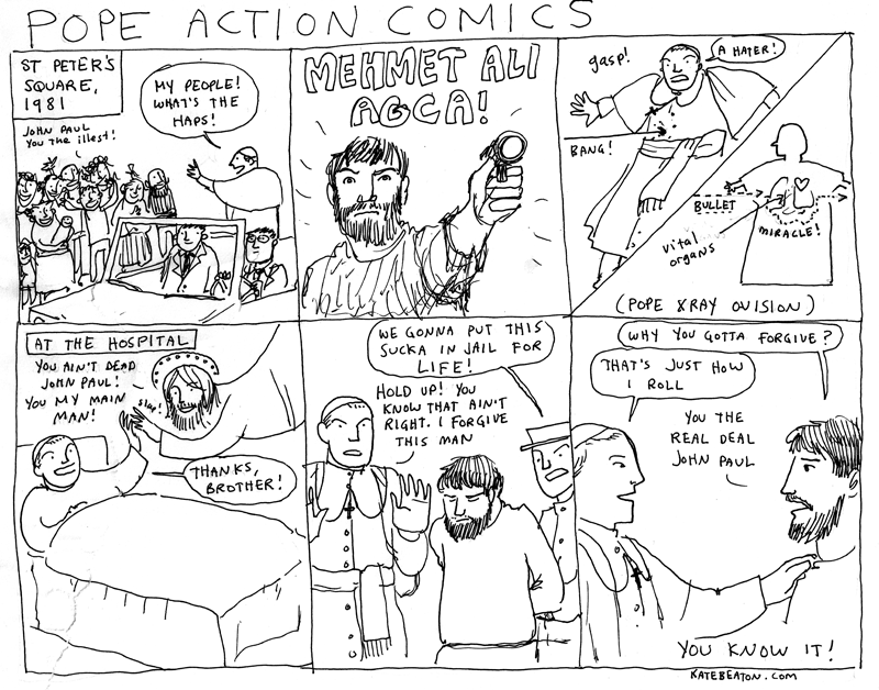 Pope Action Comics