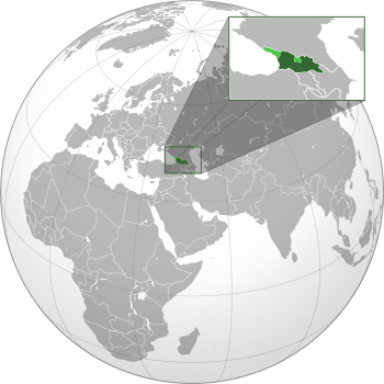 Location of Georgia Member State of the Eastern Union