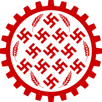 Emblem of the National Socialist American Workers Party.svg