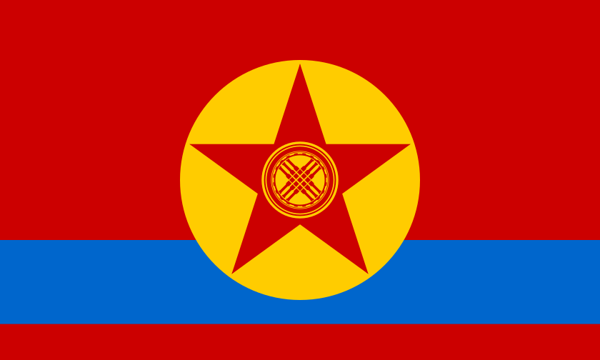 Flag of the Democratic People's Republic of Kazakhstan.svg