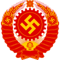 Emblem of the National Socialist Workers Party of Belarussia.svg