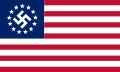 Flag of the American National Socialist Party.svg