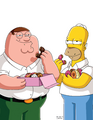 Peter and Homer promo.png