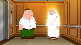 Peter meets God in an elevator.png