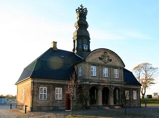 The former central guardhouse of Naval Station Holmen in Copenhagen, constructed in 1744 by architect Philip de Lange