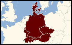 Location of Association of Germanic States