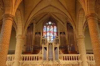 Organ of the Notre-Dame Cathedral in Luxembourg