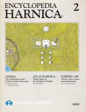 Front cover of Encyclopedia Hârnica 2