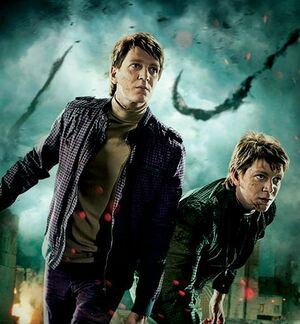 fred and george weasley sorcerers stone