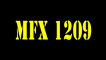 Yellow title reading “MFX 1209” in a stencil font
