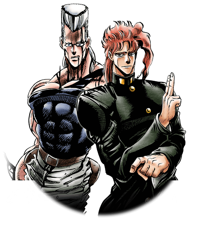 Unit Jean Pierre Polnareff and Noriaki Kakyoin (Chariot and Hierophant).png