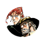 Noriaki Kakyoin and Joseph Joestar (Polar Star) small.png