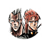 Jean Pierre Polnareff and Noriaki Kakyoin (Chariot and Hierophant) small.png