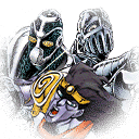 Star Platinum, Hierophant Green, and Silver Chariot