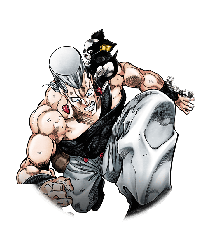 Unit Polnareff and Iggy (Tower Battle).png