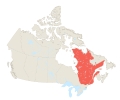 Map of Quebec in Canada.svg