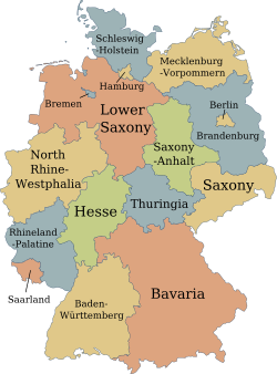 16 Länder of Germany