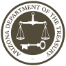 US-AZ seal-Department of the Treasury.svg
