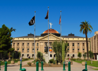 The East Front of the Arizona State Capitol
