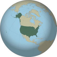 The United States (green)