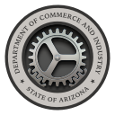 US-AZ seal-Department of Commerce and Industry.svg