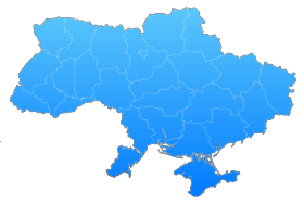 Map of the Ukrainian Federation