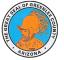 Seal of Greenlee County, Arizona