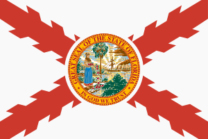 Flag of Florida (w Seal).svg