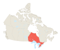 Map of Ontario in Canada.svg