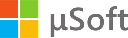 ΜSoft logo and wordmark.svg