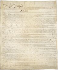 Page I of the Constitution