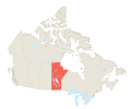Map of Manitoba in Canada.svg