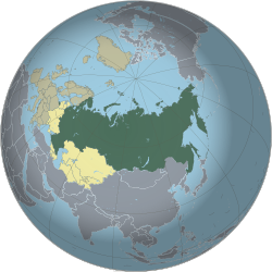 Locator map for Russia