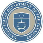 US-US seal-Department of the Treasury-30stars-colors(DOTr).svg