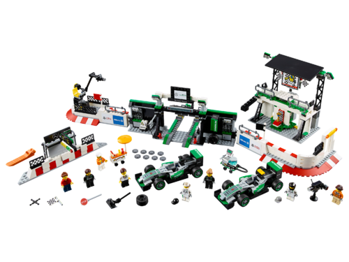 lego 75883 mercedes amg petronas formula one team