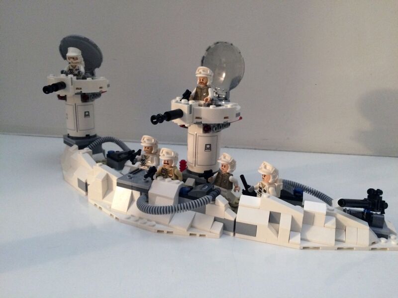 lego hoth trenches