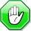 Stop hand nuvola green.svg
